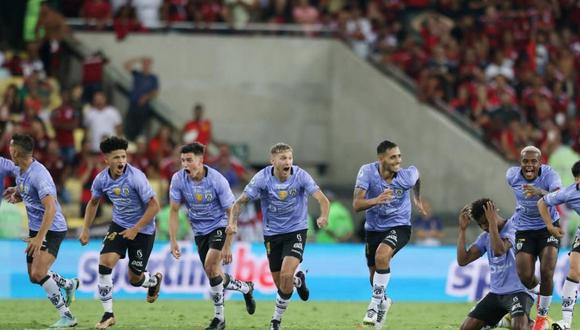 El Independiente del Valle derrotó por penales a Flamengo de Brasil y se llevó la Recopa al Ecuador. (Agencias)