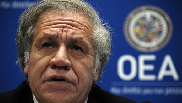 El secretario general de la OEA Luis Almagro. (EVA HAMBACH / AFP).