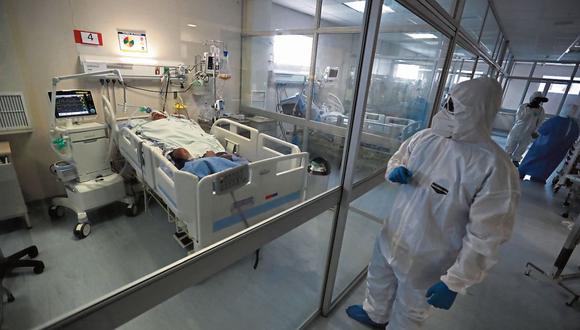 Los hospitales se encuentran saturados con pacientes de COVID-19. (Foto: Lino Chipana | GEC)