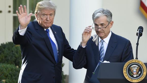 Jerome Powell fue elegido por Trump como sucesor de Janet Yellen a la cabeza de la Fed. (Foto: AFP)