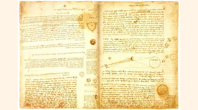 Bill Gates pagó 23.6 mlls. de euros (US$32.71 mlls.) por un manuscrito de Leonardo da Vinci. (Foto: elperiodicodearagon)