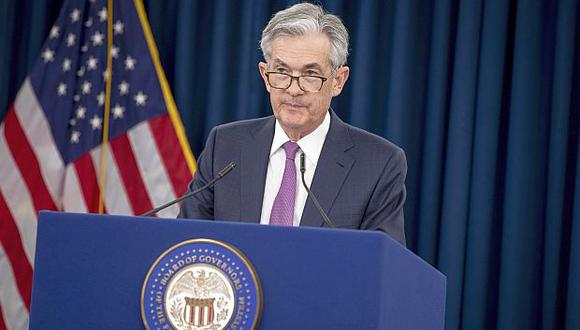 Jerome Powell, presidente de la Fed de Estados Unidos. (Foto: AFP)