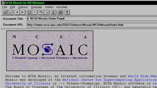 Mosaic (1993). Este navegador superó a ViolaWWW rápidamente. Era una aplicación multiplataforma que soportaba el protocolo HTTP de Tim Berners-Lee, gran motor de tracción para el acceso a la World Wide Web.