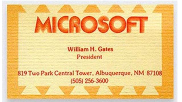 Bill Gates: Microsoft. Ocupación/Puesto:  Fundador y CEO