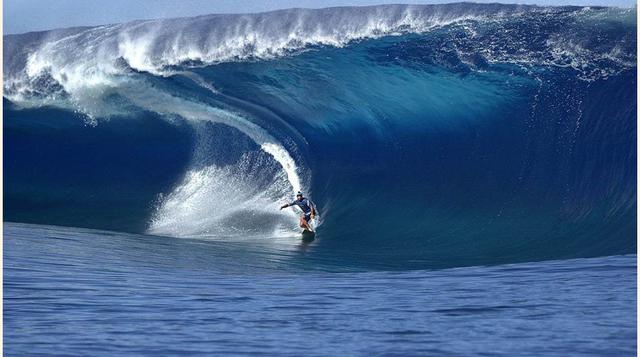 Jaws. Como la película de Steven Spielberg es una ola que ha dado sustos a más de uno y le ha dejado la misma cara que a los tripulantes del barco en la película cuando son atacados por el tiburón. Esta ola la encontramos en Maui, Hawái y hasta que Nazare