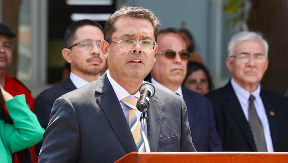 Ministro de Justicia, José Tello. (Foto: Difusión)