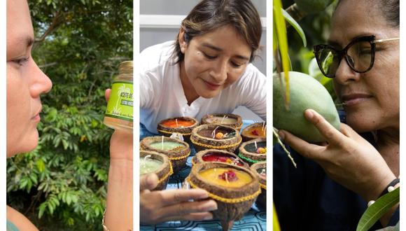 Tres mujeres cuentan su historia en el negocio de darle valor a tres frutas exóticas de la selva. Composición: diario Gestión