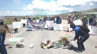 Las Bambas: comunidad de Coporaque dice reiniciará toma de vía, tras tregua de vecinos al bloqueo