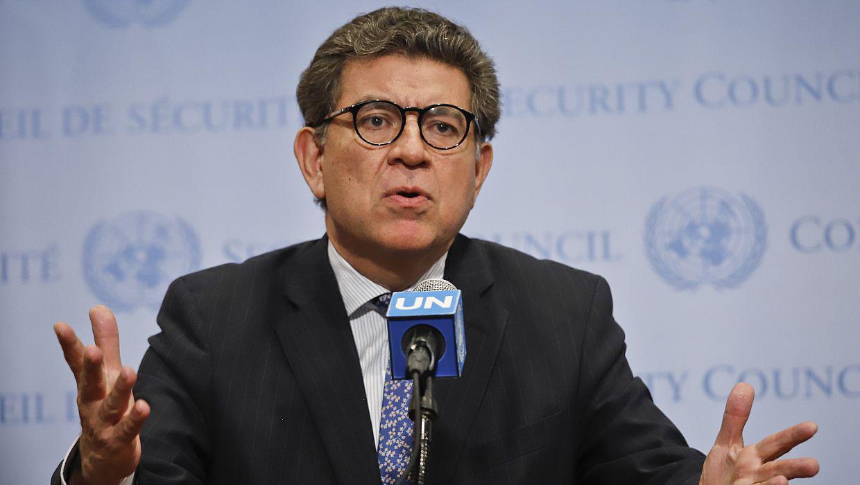 Embajador del Perú en la ONU, Gustavo Meza-Cuadra, sucedería a Néstor Popolizio en Cancillería en el gobierno de Martín Vizcarra. (AP)