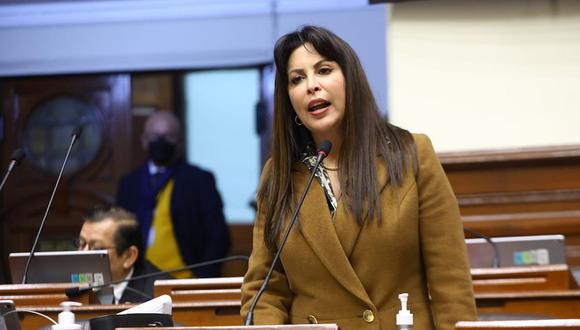 El proyecto presentado por Patricia Chirinos propone modificar el artículo 21 del Código Penal para que no proceda la prisión preventiva en ningún momento. (Foto: Congreso)