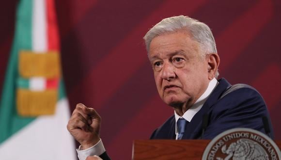Al respecto, López Obrador insistió en que esas pruebas son parte del periodo neoliberal e ironizó al decir que es como si “tomara en cuenta una opinión del Fondo Monetario Internacional (FMI)”  (Foto de Mario Guzmán / EFE)