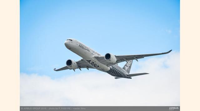 El 70% de su estructura está hecha de materiales avanzados y el 53% de materiales combinados.