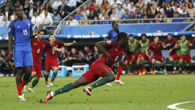 Éder, el héroe portugués que jugó 41 minutos contra Francia, anotando su cuarto gol en 29 participaciones internacionales. Antes de la final, Éder tan sólo había disputado 13 minutos en dos partidos (seis contra Islandia y siete contra Austria). (Foto: EF