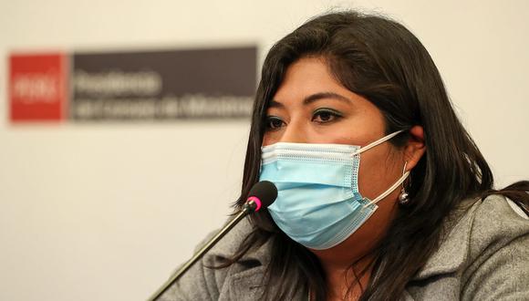 Betssy Chávez fue ratificada en el cargo de ministra de Trabajo y Promoción del Empleo (MTPE). (Foto: MTPE)
