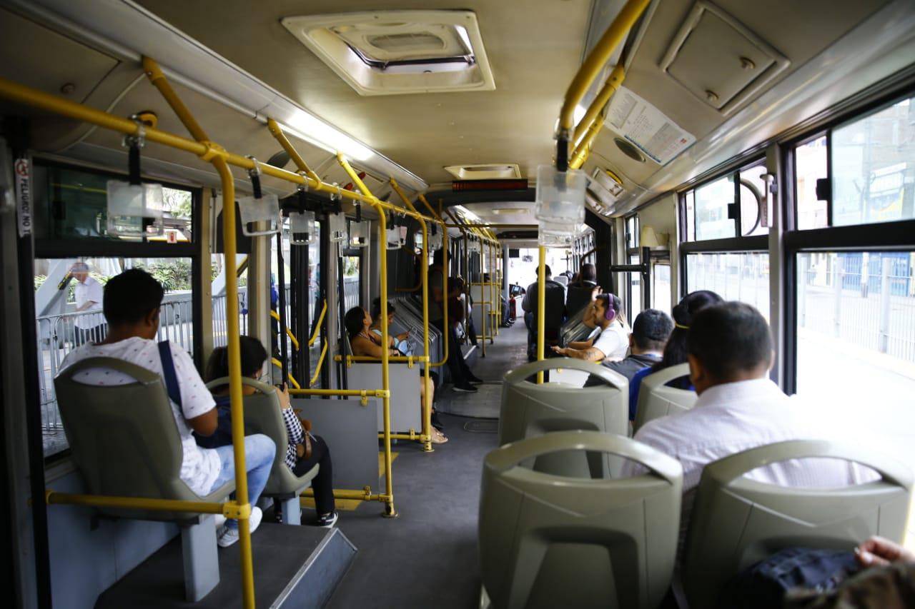 La Municipalidad de Lima ha tomado medidas para reducir el aforo en los buses del Metropolitano. (Difusión)