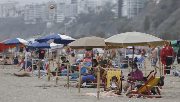 Gobierno dispuso el cierre de playas desde el 31 de diciembre del 2021 al el 1 de enero del 2022, ante el avance de la variante ómicron. (Foto: GEC)