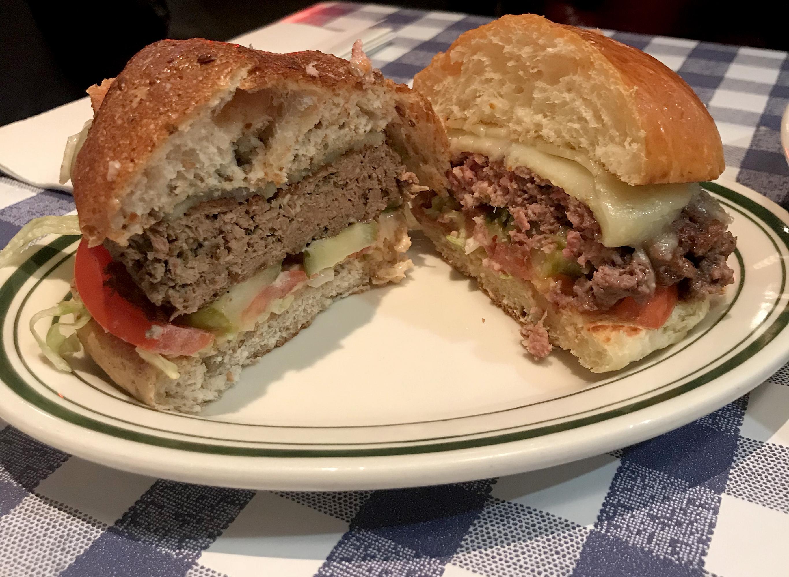 La 'hamburguesa imposible'. (Foto: Bloomberg)