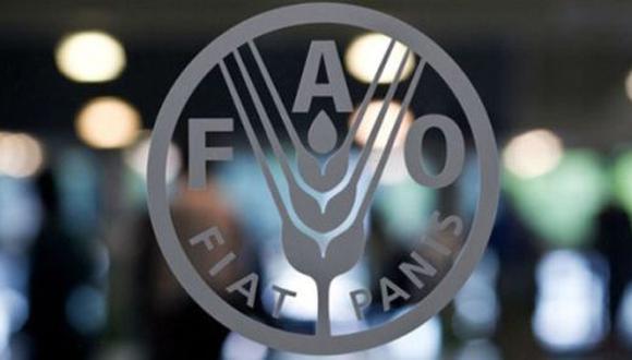 Logo de la Organización de las Naciones Unidas para la Alimentación y la Agricultura (FAO).