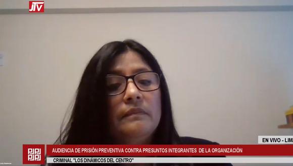 La jueza July Baldeón evaluará este sábado el pedido de prisión preventiva contra los dos hombres cercanos al dueño de Perú Libre. (Foto: Captura Justicia TV)