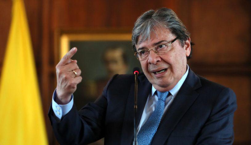 Canciller colombiano Carlos Holmes Trujillo. (Foto: EFE)