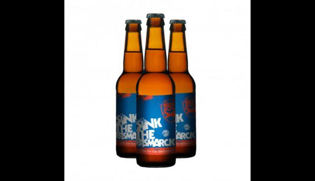 BrewDog ‘Sink the Bismarck’ |Esta cerveza escocesa se caracteriza por tener hasta 41% de alcohol, lo que la convierte en una de las más fuertes del mundo, según la BBC. Una botella puede costar 80 dólares. (BrewDog)