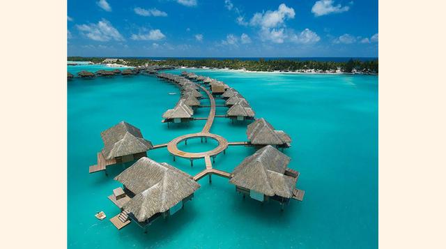 Isla Bora Bora. Uno de los destinos clásicos para las ‘lunas de miel’ son las islas de la Polinesia Francesa; un paraíso para los fanáticos del buceo. (Foto: Wodpre)