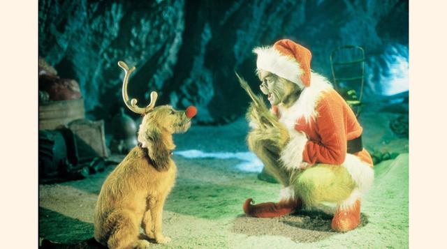 El Grinch (2000): Jim Carrey interpretó al Grinch, personaje clásico en la Navidad estadounidense. Este filme tuvo un presupuesto de US$ 123 millones y su taquilla superó los US$ 260 millones. (Foto: IMDB)