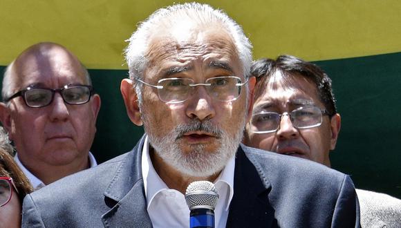El candidato opositor boliviano Carlos Mesa, quien quedó en segundo lugar en los últimos comicios con el 36,51% de los votos. (Foto: AFP)