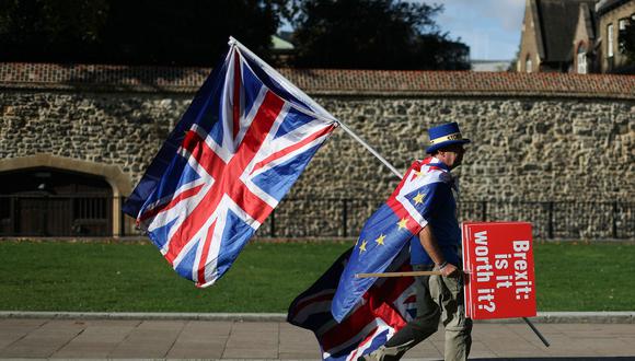 Theresa May no consiguió un acuerdo comercial con la Unión Europea, post Brexit. (Foto: AFP)