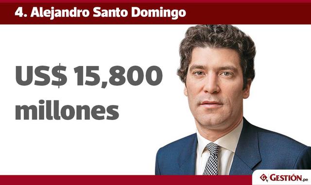 FOTO 4 | Alejandro es el hijo de Julio Mario Santo Domingo y Beatriz Dávila. Es propietario de Valórem, un conglomerado de empresas fundado en 1997 por Julio Mario Santo Domingo, una de las más grandes de Colombia.
