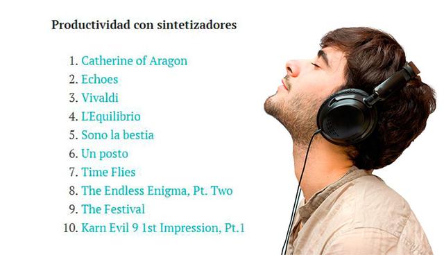 FOTO 2 | Productividad con sintetizadores
1.	Catherine of Aragon
2.	Echoes
3.	Vivaldi
4.	L'Equilibrio
5.	Sono la bestia
6.	Un posto
7.	Time Flies
8.	The Endless Enigma, Pt. Two
9.	The Festival
10.	Karn Evil 9 1st Impression, Pt.1
