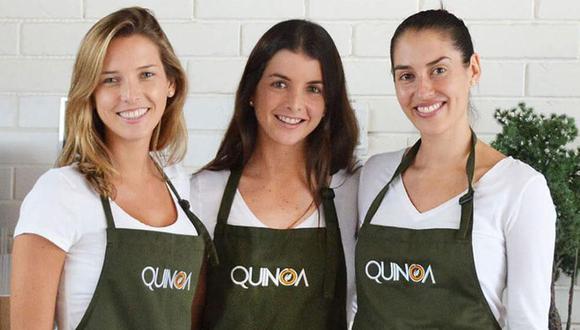 “Nunca hemos sido solo una marca que vende comida, siempre hemos querido vender bienestar", coinciden en señalar las fundadoras de Quinoa, Alexia Cook, Ariana Ferraro y Thais Maggiolo. (Foto: Archivo GEC)