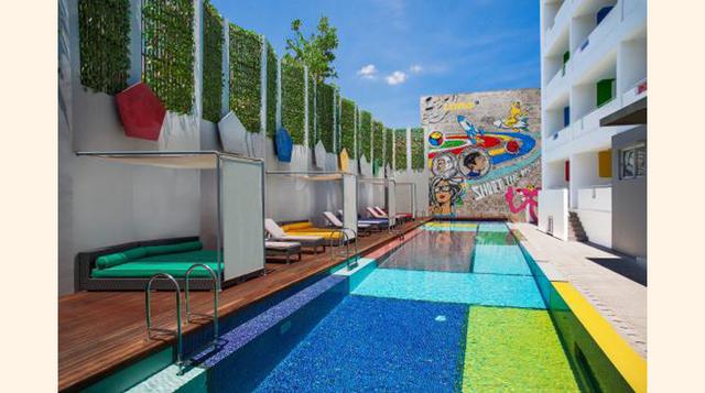 23. Luna2 Studiotel, Seminyak, Indonesia. Hotel fantástico y perfecto para reunirse con un grupo de amigos". "Se siente como si estuvieras en casa de un amigo, solamente los padres nunca están en casa!".