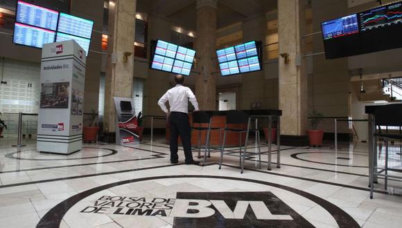 Bolsa de Valores de Lima terminó la sesión del miércoles en rojo. (Foto: GEC)