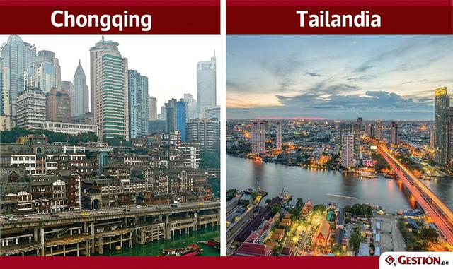 FOTO 31 | Chongqing y su economía de US$ 425,000 millones se asemeja al PBI de Tailandia.