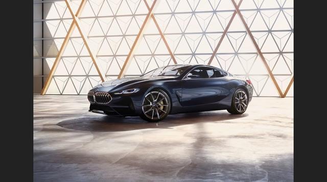 BMW reveló imágenes de su nuevo auto concepto de la Serie 8, cuya llegada al mercado se dará en el 2018. (Foto: Megaricos)