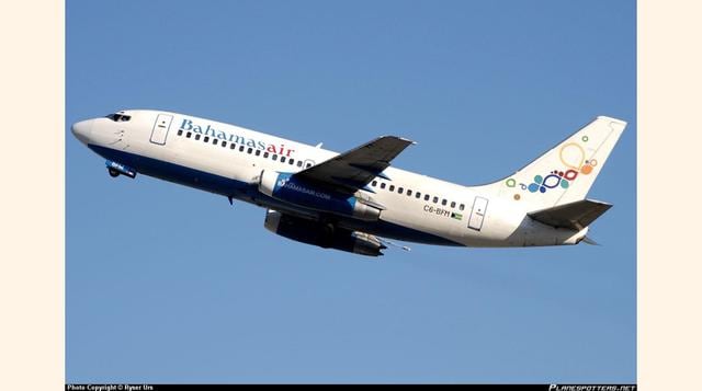 Bahamasair, Bahamas. Valoración Skytrax: dos estrellas. (Foto: businessinsider)
