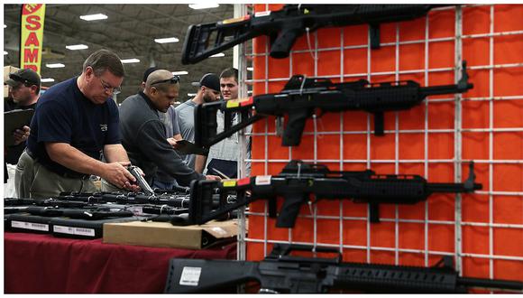 ​La venta de armas en EE.UU. (Foto: Difusión)
