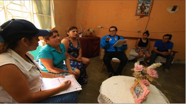 Foto 5 | El ministro de Justicia, Enrique Mendoza, viajó hasta Sullana (Piura) para verificar el desarrollo del Censo 2017. (Foto: @MinJusDH_Peru)