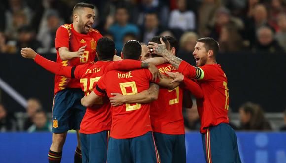 FOTO 6 | 6. España. La 'furia roja' fue eliminada por Rusia antes de marcar la centena de goles mundialistas. Se quedaron en octavos y con 99 goles. (Foto: FIFA)
