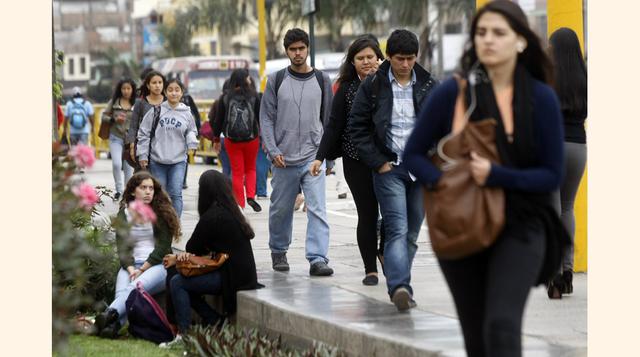 Perú es el país sudamericano con menor desempleo juvenil al 2012: 6.50%. Sus mayores picos se registraron en 1993 (11.20%) y en 2003 (10.50%). (Foto: USI)