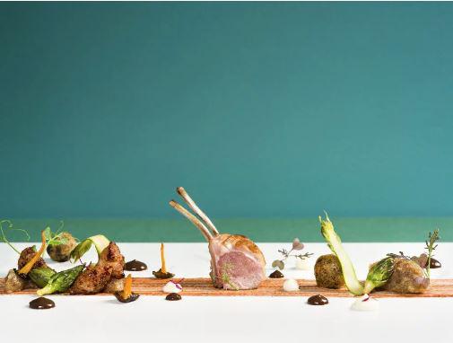 Martín Berasategui 'Paisaje con el palacio de Caserta y el Vesubio'. (Foto: La Capital de Mar del Plata)