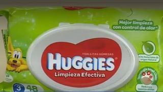 Kimberly-Clark Perú retira toallitas húmedas Huggies por contaminación