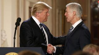 Trump designó al juez conservador Neil Gorsuch a la Suprema Corte