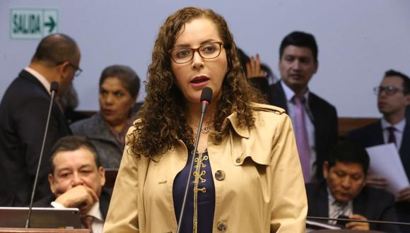 Rosa Bartra consideró que fue un "error" de Fuerza Popular haber llevado a Daniel Salaverry a la presidencia del Legislativo. (Foto: Congreso)
