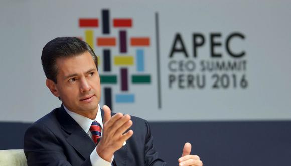 El presidente mexicano Enrique Peña Nieto dijo este viernes, en el marco de la Cumbre de las Américas de Lima, que la puerta está "abierta" para que Estados Unidos regrese al acuerdo de libre comercio Trans-Pacífico (TPP).