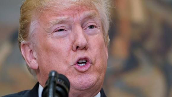 Donald Trump, presidente de Estados Unidos, y una decisión polémica sobre aranceles. (Foto: AFP)