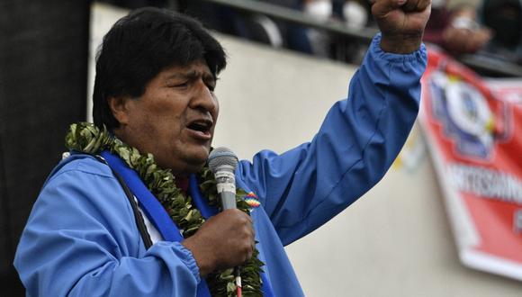 Morales fue denunciado ante la Fiscalía de la Nación por el congresista peruano Jorge Montoya. (Foto: AIZAR RALDES / AFP)