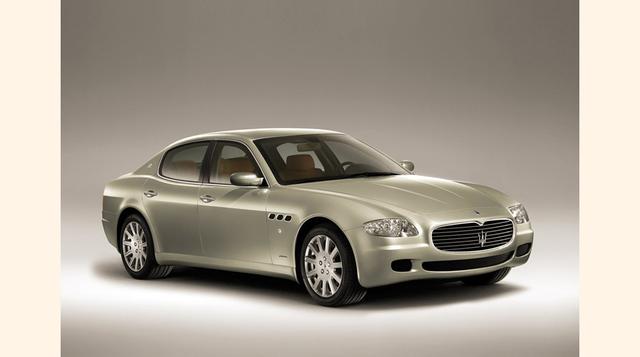 Maserati Quattroporte V (2005 – actualidad). La quinta y actual generación de este diseño desarrollado por Maserati en los años 60 fue diseñada por Pininfarina y pone el acento en la elegancia propia de los italianos, con un estilo bien diferenciado de lo
