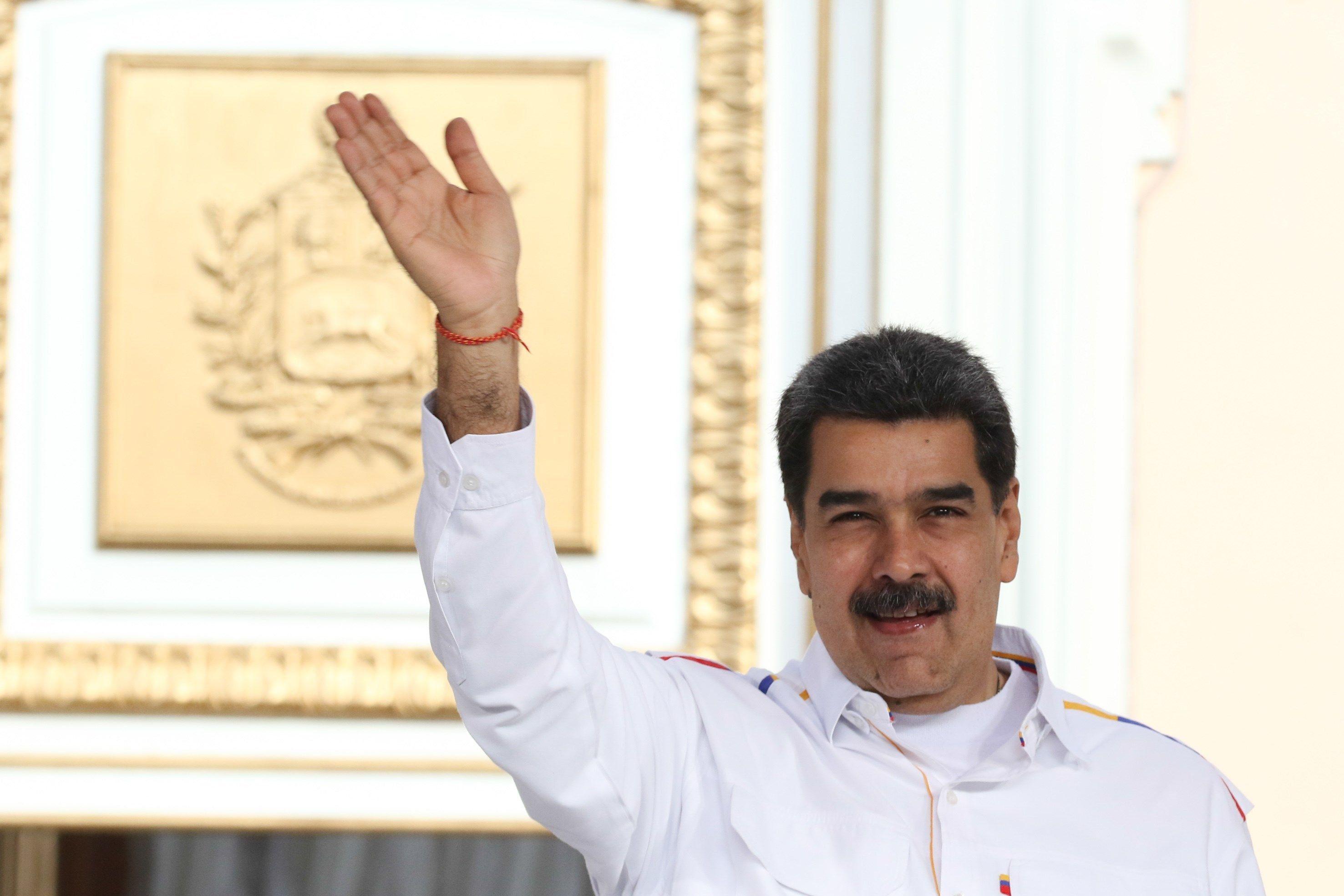 Nicolás Maduro calificó a Juan Guaidó, en el mismo discurso sobre las negociaciones, como “pelele”, “títere del imperialismo” y “agente a sueldo” del Gobierno de Estados Unidos. (Foto: EFE)